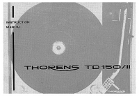 Thorens TD-150-MK-II-Owners-Manual 